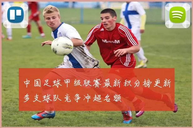 中国足球甲级联赛最新积分榜更新多支球队竞争冲超名额