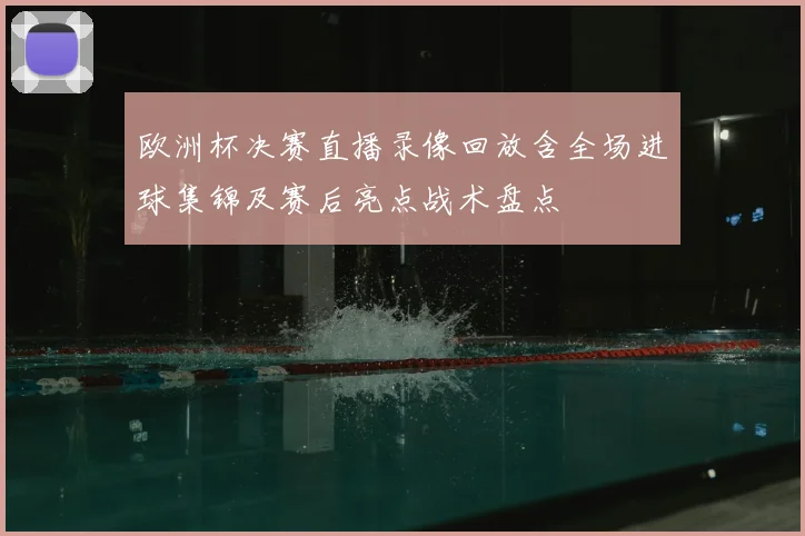 欧洲杯决赛直播录像回放含全场进球集锦及赛后亮点战术盘点